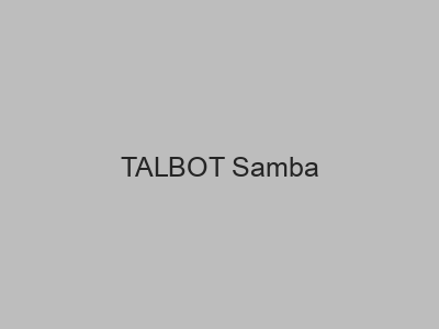 Enganches económicos para TALBOT Samba